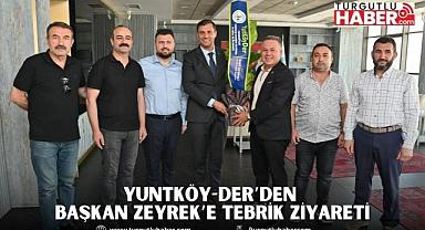 YUNTKÖY-DER’den Başkan Zeyrek’e Tebrik Ziyareti