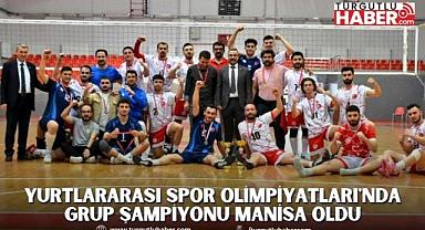 Yurtlararası Spor Olimpiyatları'nda Grup Şampiyonu Manisa Oldu