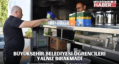 Büyükşehir Belediyesi Öğrencileri Yalnız Bırakmadı