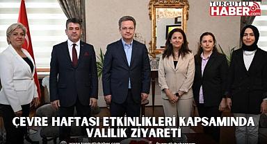 Çevre Haftası Etkinlikleri Kapsamında Valilik Ziyareti