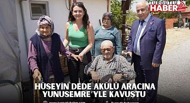 HÜSEYİN DEDE AKÜLÜ ARACINA YUNUSEMRE’YLE KAVUŞTU 
