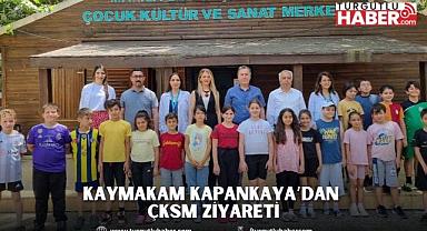 Kaymakam Kapankaya’dan ÇKSM Ziyareti