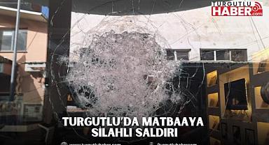 Turgutlu'da Matbaaya Silahlı Saldırı