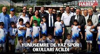 YUNUSEMRE’DE YAZ SPOR OKULLARI AÇILDI