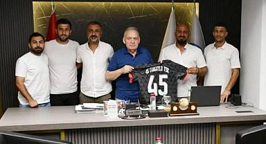 45 Turgutlu FK'dan, Başkan Aydın'a Ziyaret