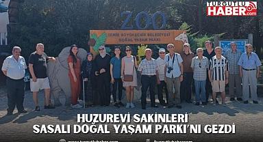 Huzurevi Sakinleri Sasalı Doğal Yaşam Parkı’nı Gezdi