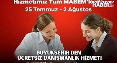 Manisa Büyükşehir'den ücretsiz danışmanlık hizmeti