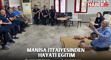 Manisa İtfaiyesinden Hayati Eğitim