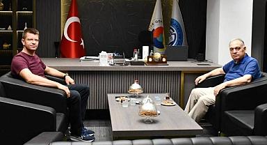 Savcı Biçer'den, Başkan Aydın'a Ziyaret