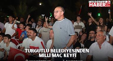Turgutlu Belediyesinden Milli Maç Keyfi