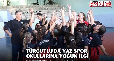 Turgutlu'da Yaz Spor Okullarına Yoğun İlgi
