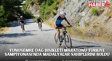 YUNUSEMRE DAĞ BİSİKLETİ MARATONU TÜRKİYE ŞAMPİYONASI'NDA MADALYALAR SAHİPLERİNİ BULDU