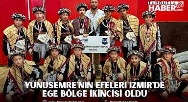 YUNUSEMRE'NİN EFELERİ İZMİR'DE EGE BÖLGE İKİNCİSİ OLDU 