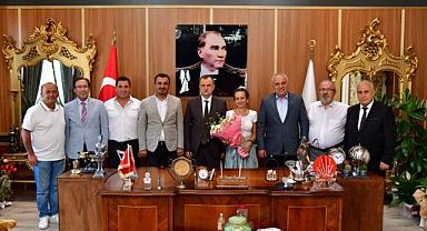 BAŞKAN BALABAN CHP’Lİ MİLLETVEKİLLERİNİ AĞIRLADI