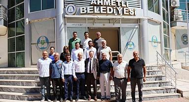 BAŞKAN BALABAN’DAN 6 İLÇE BELEDİYE BAŞKANINA İADE-İ ZİYARET