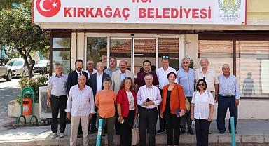 BAŞKAN ÜSTÜN DÖNMEZ, TMÜB HEYETİNİ AĞIRLADI