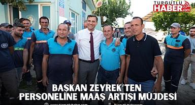 Başkan Zeyrek’ten Personeline Maaş Artışı Müjdesi