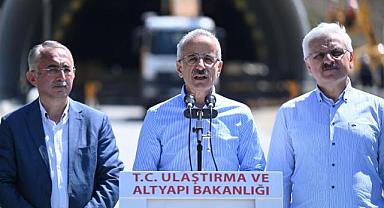 BOLU DAĞI TÜNELİ’NDEKİ ÇALIŞMALAR 19 EYLÜL’DE TAMAMLANACAK