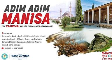 Büyükşehir’den Kadınlara Özel Gezi Projesi: ‘Adım Adım Manisa’