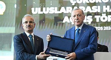 CUMHURBAŞKANI ERDOĞAN ÇUKUROVA ULUSLARARASI HAVALİMANI’NI HİZMETE AÇTI