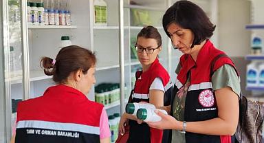 İZMİR’ DE EŞ ZAMANLI BİTKİ KORUMA ÜRÜNLERİ BAYİ DENETİMLERİ YAPILDI