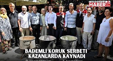 İzmir'in Benzersiz Lezzeti: Bademli Koruk Şerbeti Kazanlarda Kaynadı