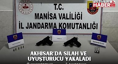 JASAT Akhisar’da Silah ve uyuşturucu yakaladı