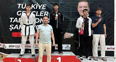 RECEP ALPEREN AKTAŞ KASTAMONU'DA MANİSA'NIN GURURU OLDU