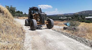 Salihli Belediyesi Kırsal Mahallelerde Yol Bakım ve Temizlik Çalışması Gerçekleştirdi