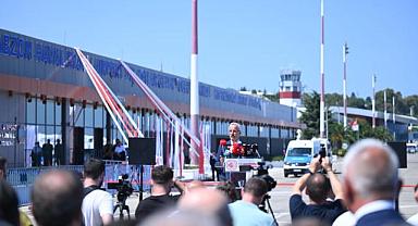 TRABZON HAVALİMANI YENİ HİZMET BİNALARI HİZMETE AÇILDI