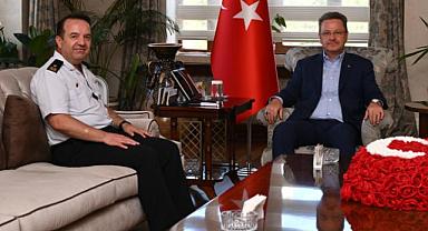 Tuğgeneral Zafer Tombul’dan Veda Ziyareti
