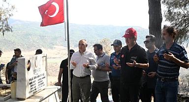 Vali Ünlü, Yangından Etkilenen Mahalleri Ziyaret Etti