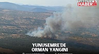 Yunusemre'de Orman Yangını