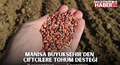 Manisa Büyükşehir’den çiftçilere tohum desteği