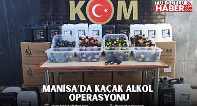 Manisa’da kaçak alkol operasyonu