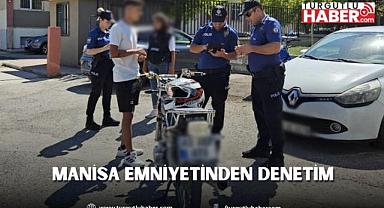 Manisa emniyetinden denetim
