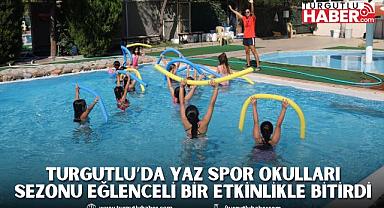 Turgutlu Belediyesi Yaz Spor Okulları Sezonu Eğlenceli Bir Etkinlikle Bitirdi