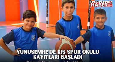 YUNUSEMRE'DE KIŞ SPOR OKULU KAYITLARI BAŞLADI