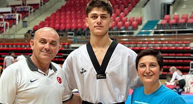 YUNUSEMRELİ TAEKWONDOCU RECEP ALPEREN AKTAŞ DÜNYA ŞAMPİYONASI'NDA