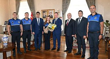 Zabıta Teşkilatından Vali Ünlü’ye Ziyaret