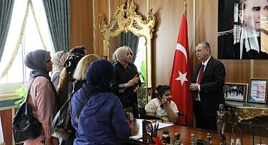 BAŞKAN BALABAN HALK GÜNÜNDE TALEPLERİ DİNLEDİ