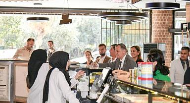 BAŞKAN BALABAN İKİ MAHALLEDE ESNAF ZİYARETİ YAPTI