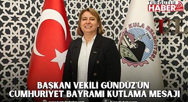 Başkan Vekili Gündüz'ün Cumhuriyet Bayramı Kutlama Mesajı