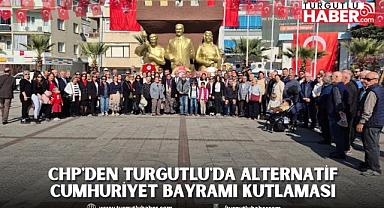 CHP'den Turgutlu'da alternatif Cumhuriyet Bayramı kutlaması