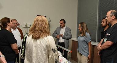 SAĞLIK MÜDÜRÜNDEN HAFTA SONU ZİYARETLERİ