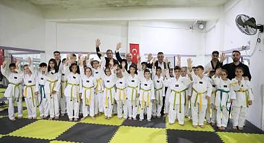ŞEHZADELER’DE TAEKWONDO KUŞAK SINAVI HEYECANI