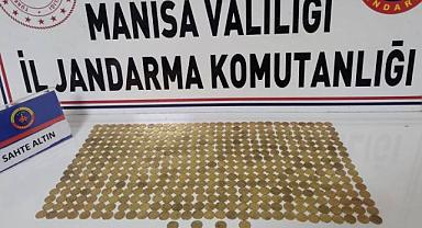 Tarihi eser görünümlü sahte altınlarla dolandırmaya çalıştılar