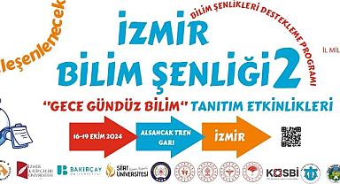 TUBİTAK 4007 İzmir Bilim Şenliği 2: “Gece Gündüz Bilim”