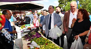 YUNTDAĞI YÖRESEL ÜRÜNLER PAZARI AÇILDI