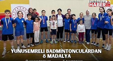 YUNUSEMRELİ BADMİNTONCULARDAN 8 MADALYA